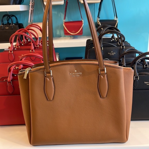 Kate Spade monet large triple compartment toteWarm Gingerbread